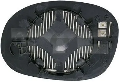 Produktbild von TYC Spiegelglas Außenspiegel Links für CITROËN C3 I Schrägheck (FC, FN) Konvex Beheizbar 305-0160-1