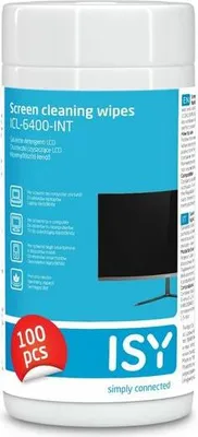 Obrázok produktu pre Čistiace utierky na LCD ISY ICL-6400-INT
