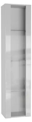 Obrázok produktu pre raumhirsch ZÁVESNÁ SKRINKA, biela, vysoký lesk, 40/170/29 cm