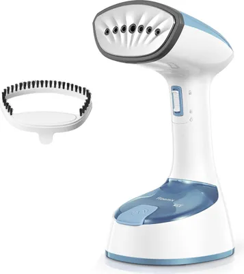 Produktbild von Reise Dampfbügeleisen 1300W, faltbarer Handsteamer, schnelles Entknittern, Anti-Leck, 120ml