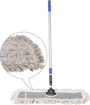 Produktbild von Famanu Bodenwischer 24 Zoll - Teleskopstiel bis 59 Zoll