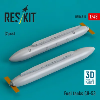 Produktbild von ResKit RSU48-0005 - 1:48 Fuel tanks ??-53 (2 pcs) (3D Printed)