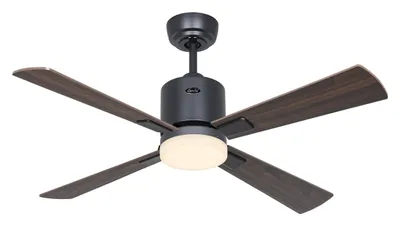 Immagine prodotto di Ventilatore da soffitto ECO NEO III 103 Grigio basalto - Noce/Ciliegio WiFi con luce
