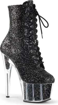 Produktbild von ADORE-1020G Damen Booties von Pleaser, Schwarz , EU 38, US 8