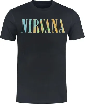 Produktbild von Nirvana T-Shirt Herren Angel schwarz L