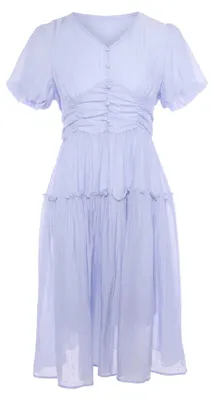 Image de Robe pour femme DULCEY - bleu, taille XXS