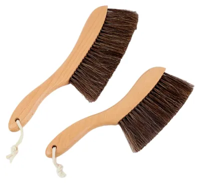 Produktbild von 2 Stück Holzreinigungsbürsten mit Griff für Staubwischarbeiten