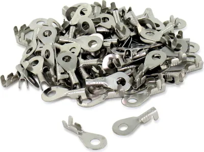 Produktbild von Kabelschuh - SET 100 Stück Ringform ø 4 mm - für Kabel 0,75-1,5 Ringöse unisoliert