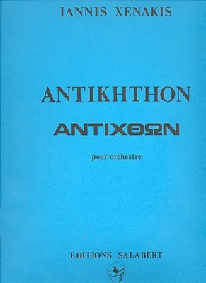 Produktbild von Antikhthon für Orchester Partitur