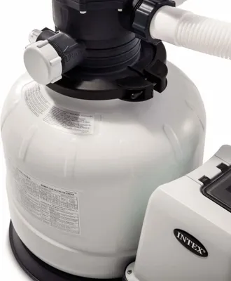 Produktbild von INTEX Krystal Clear Sandfilterpumpe 26648GS 10,5 m³/h