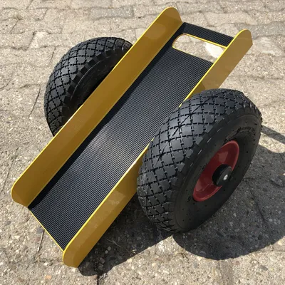 Produktbild von RAVENDO TW 200 Plattenwagen Plattenkarre Plattentransporter 200 kg Luftrad
