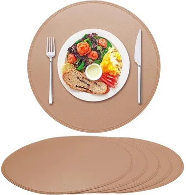 Image de Set de table imperméable en PVC, style champêtre, lot de 6