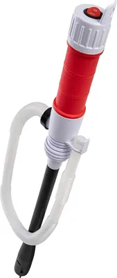 Produktbild von ONVAYA Elektrische Benzinpumpe | Kraftstoffpumpe | Kanisterpumpe | Absaugpumpe für Benzin, Diesel und Öl | Umfüllpumpe