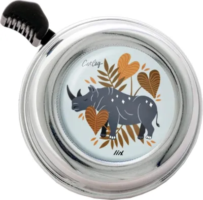 Produktbild von Liix Colour Bell Rhino Love, Fahrradklingel, Ø 60mm