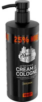 Zdjęcie produktu dla The Shave Factory - Golden Cream & Cologne - Balsam po goleniu 500ml