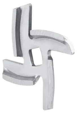 Fleischwolfmesser aus Edelstahl, 46 mm, für Hackfleisch