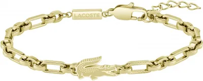 Produktbild von LACOSTE Arthor Herrenarmband 2040632 aus Edelstahl, goldfarben