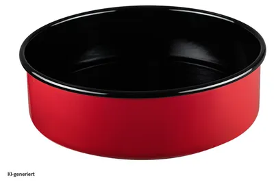 Produktbild von Tortenform rund mit Hebeboden Color-Rot Riess