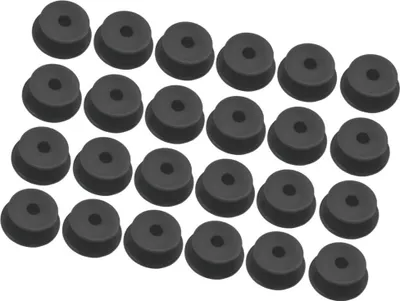 Produktbild von 24 Stück - Rundknopf Ø 24/30 mm für 6 - 8 mm Seil Expanderseil - Planenknopf