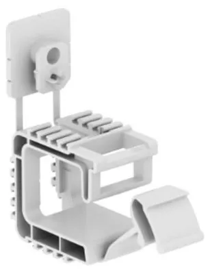 Produktbild von OBO 2031 10 Grip-Sammelhalterung m.Anreihkontur 10x NYM3x1,5 PP 2205380