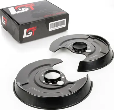 Produktbild von 2x Ankerblech Schutzblech Bremsscheibe Deckblech hinten für AUDI 80 B4 A4 B5