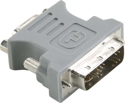 Immagine prodotto di Adattatore DVI-A 12+5p maschio - VGA femmina grigio