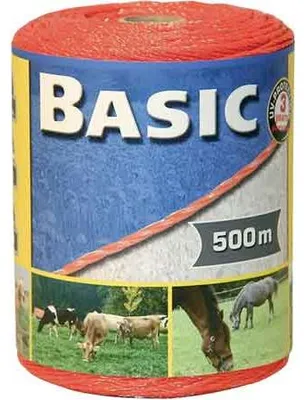 Productafbeelding van Kerbl Basic-klasse flexibele kabel, wit, 500 meter, 3 x 0,16 Niro