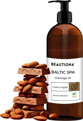 Produktbild von Beautiona Baltic Spa Massageöl 500 ml, spendet Feuchtigkeit und regeneriert die Haut, natürliche Inhaltsstoffe, Vitamin E, entspannt den Körper und di