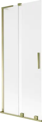 Immagine prodotto di Mexen Velar L paratia da vasca 2 ante scorrevoli 85 x 150 cm, brina, oro - 896-085-003-31-50