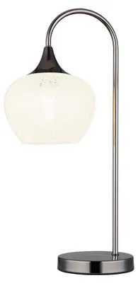 Produktbild von LED Tischleuchte, Glaskugel Kristalle, klar, H 54 cm