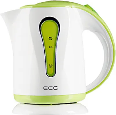 Produktbild von ECG RK 1022 grün | Elektrischer Wasserkocher | Beleuchtete Wasserstandanzeige | Hochwertiges Kunststoffdesign | BPA FREI | 1,0 l Inhalt | 1100 W |