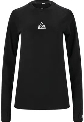Produktbild von SOS Langarmshirt Nuuk mit hochwertiger Woll-Verarbeitung 1001 Black L