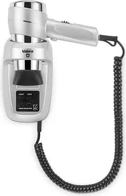 Produktbild von Valera Action Super Plus 1600 Haartrockner mit Rasierer und Wandhalterung, Silber