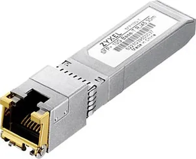 Obrázok produktu pre Zyxel SFP10G-T-ZZ0101F, Optické vlákno, SFP, RJ-45, SFP+, 10 Gigabit Ethernet, 1 kusov