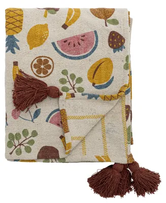 Produktbild von BLOOMINGVILLE MINI | Fruitta Decke, Bunt, Mischfasern | L160xW130 cm | 82062951