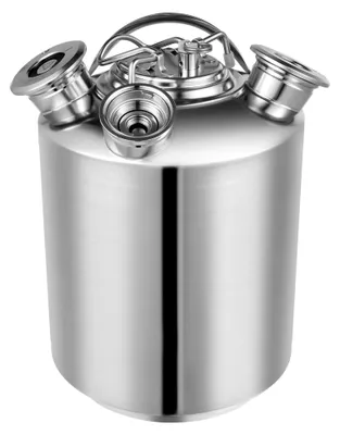 Produktbild von Edelstahl 304 Bierreinigungsfässer, Reinigungsanlagen für Bierleitungen, Kühlzapfanlage, 10-Liter-KEG-Reinigungsfässer für Schankanlagen