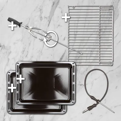 Image de Cuisinière: 60cm Four encastrable EB8016ED + 77cm Plaque Induction IH87704RL