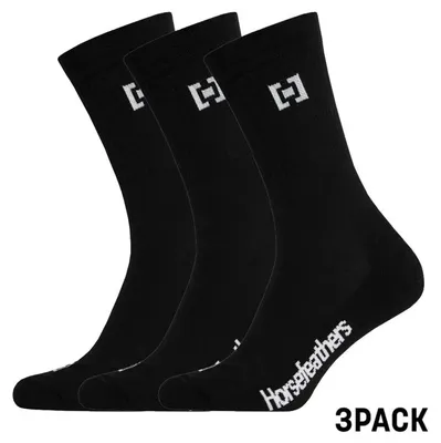 Produktbild von Horsefeathers Ezna 3er-Pack Socken (schwarz) - 5 - 7