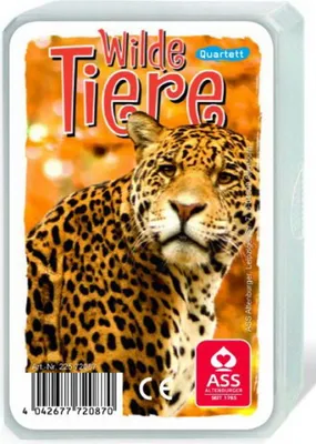 Produktbild von ASS Quartett Wilde Tiere, 1 Set