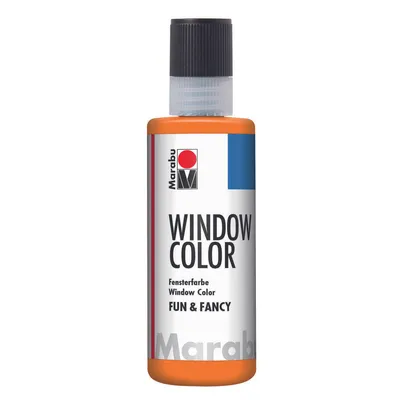 Produktbild von Marabu Window Color "fun & fancy" 80 ml orange