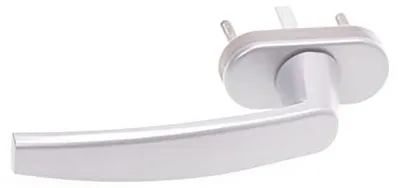 Produktbild von Aqbau® Fenstergriff Aluminium Silber Material - Aluminium/Kunststoff