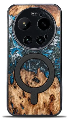 Produktbild von Holzhülle für Xiaomi 17 Ultra, Bewood Unique Planets Erde für MagSafe