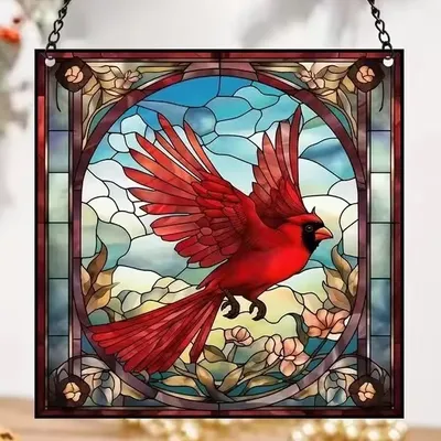 Produktbild von Sonnenfänger - Bird/Typ5 aus Buntglas KP31578