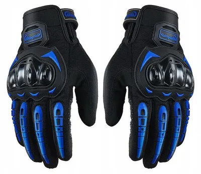 Produktbild von Riding Tribe Fahrradhandschuhe MTB Touch Blau Größe XL