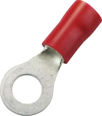 Produktbild von Ringkabelschuh M6 Querschnitt 0,5 - 1,5 mm² isoliert rot