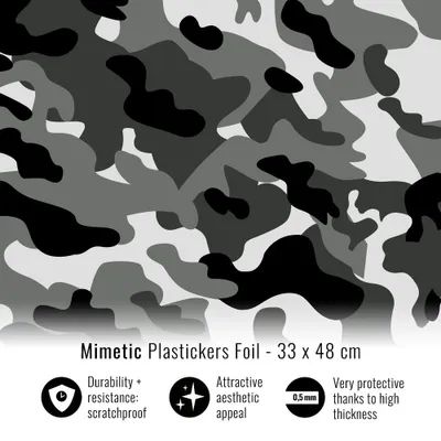 Produktbild von Autoklebefolie für Motorradverkleidung, Mimetic Film, 33 x 48 cm