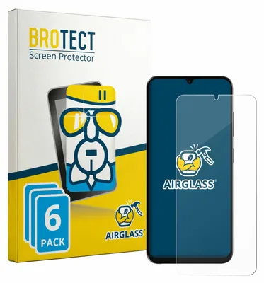 Produktbild von 6x BROTECT Schutzglas für Lava Bold N2 Lite Schutzfolie Panzer Folie Glas Display Schutz klar