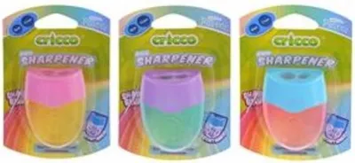 Obrázok produktu pre Strúhatko Cricco, dvojité, mix farieb, blister - mix variantov či farieb