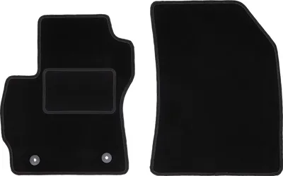 Obrázok produktu pre Predné Velúrové autokoberce Standard na mieru pre: Mazda 5 I (2005-2010, minivan) černé, sada 2 ks, s úchyty