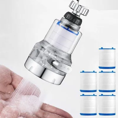 Immagine prodotto di Rubinetto con filtro per l'acqua con rotazione a 360° per cucina e bagno